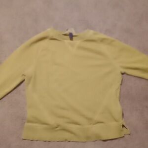 Burnt yellow crewneck